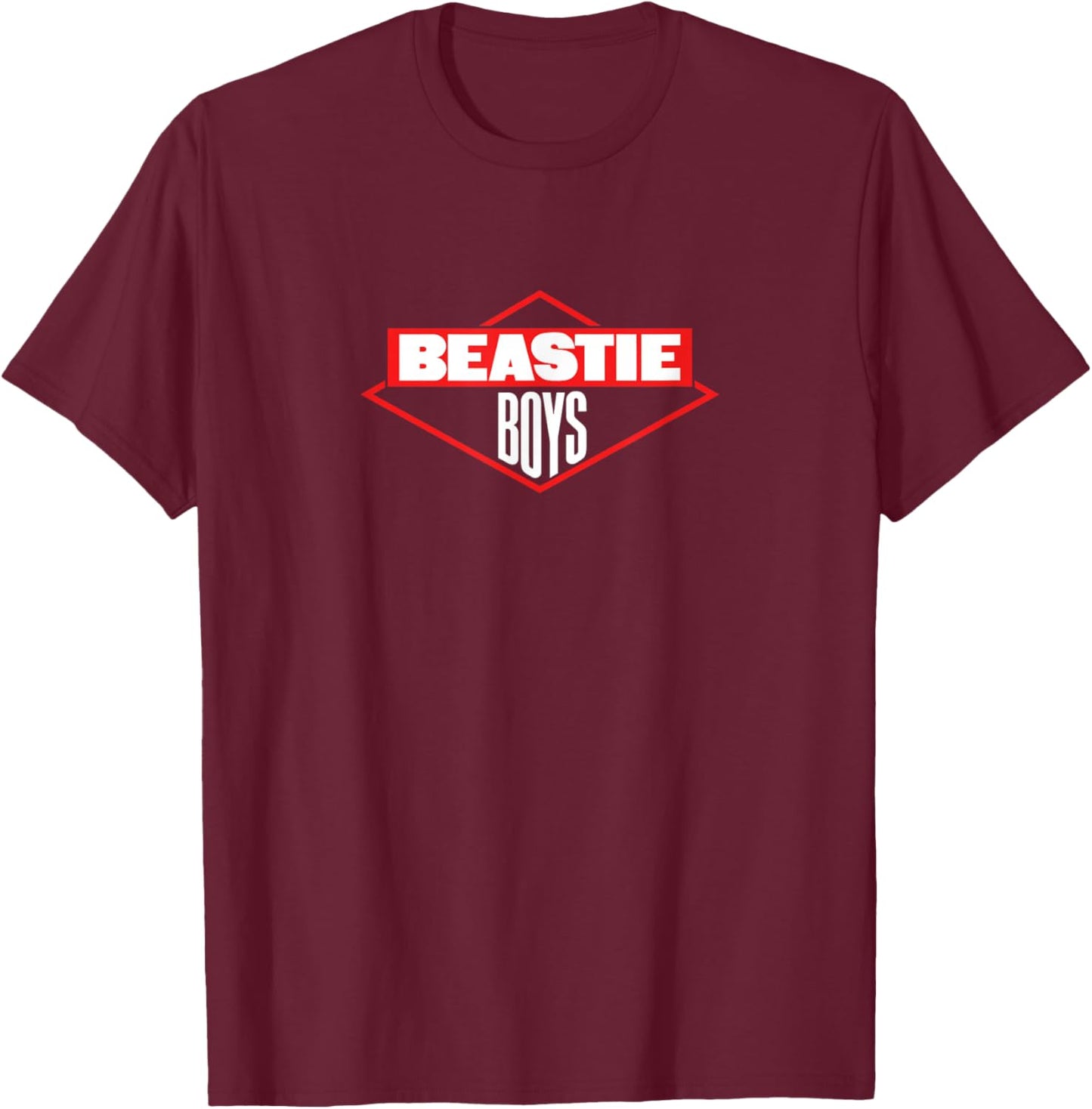 Official Beastie Boys Diamond Logo T-Shirt - T-Shirt | Maroon