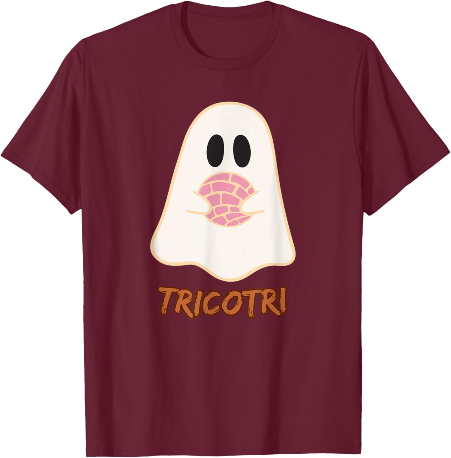 Halloween Tricotri Cafecito Pan Dulce T-Shirt - T-Shirt | Maroon