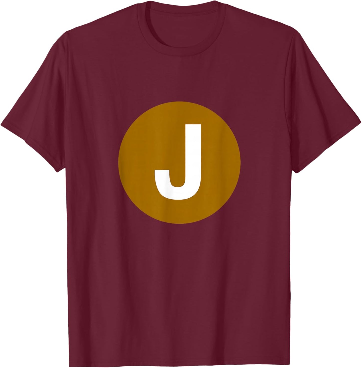 J Train Nassau T-Shirt - T-Shirt | Maroon