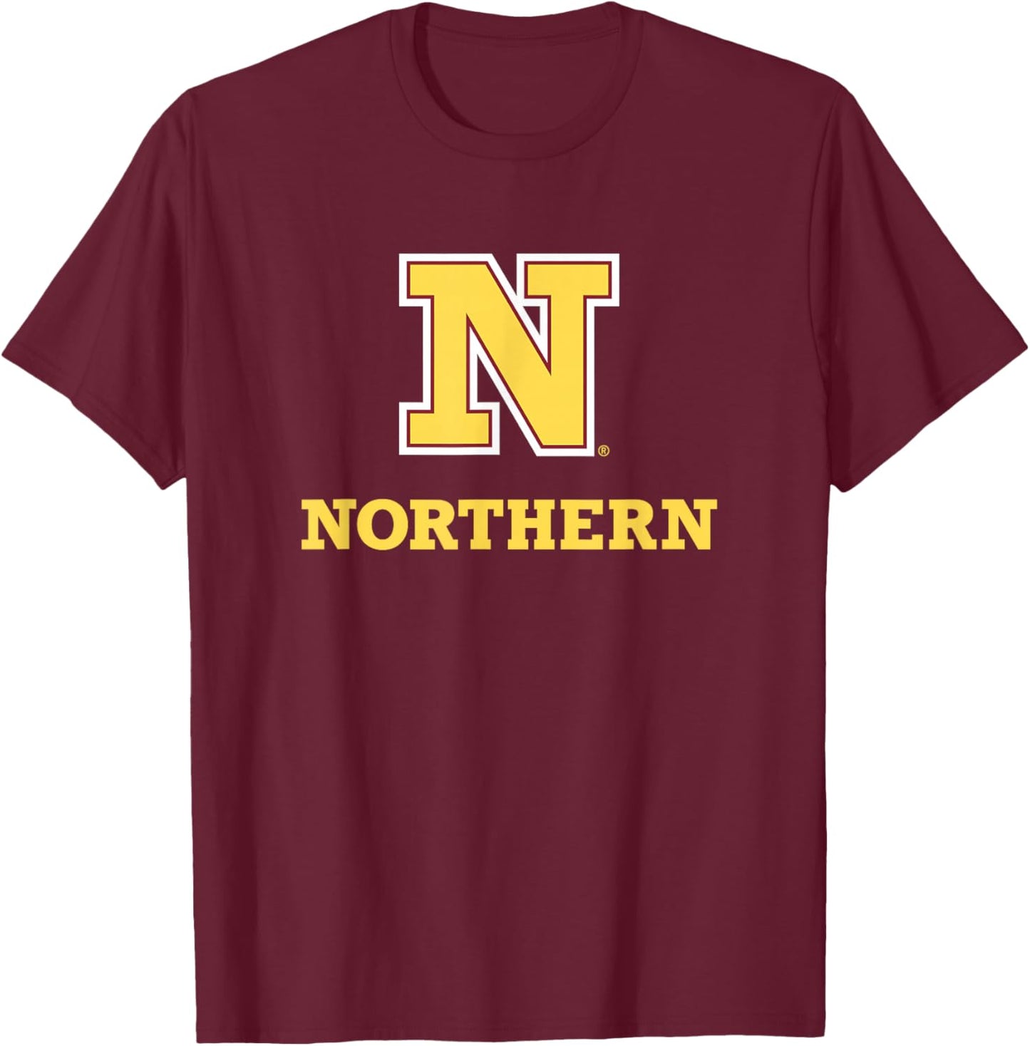 Northern State University Wolves N Logo T-Shirt - T-Shirt | Maroon