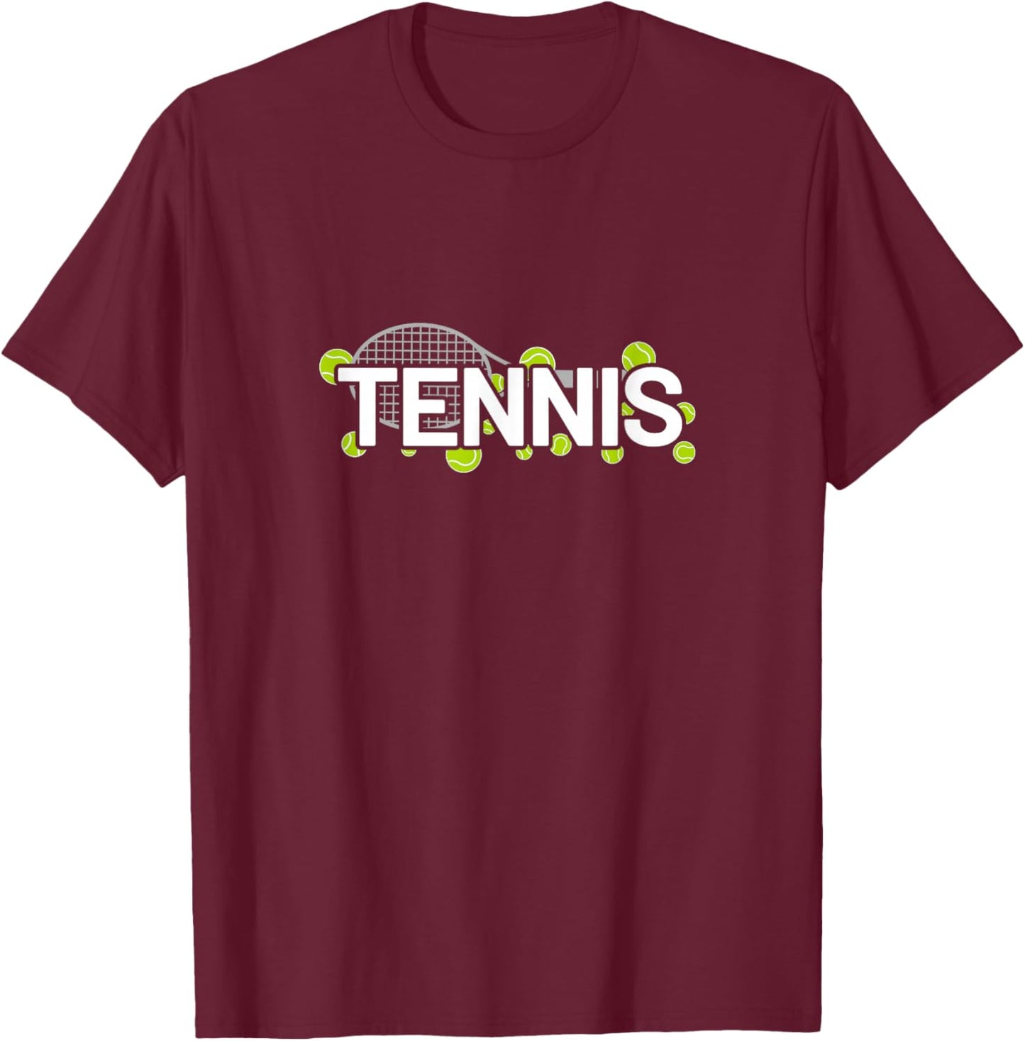Sport Tennis T-Shirt - T-Shirt | Maroon