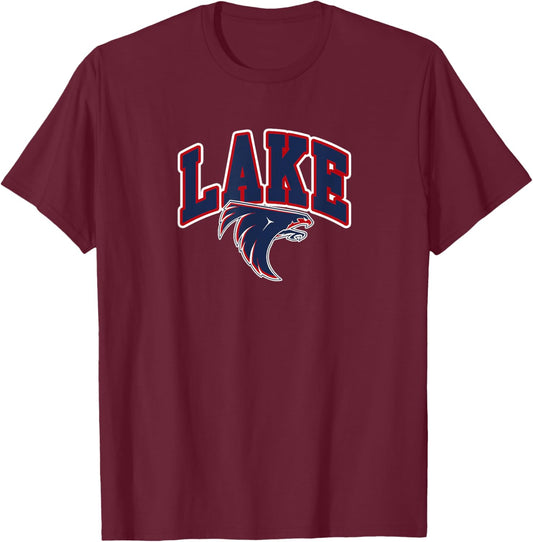 Clear Lake High School Falcons T-Shirt - T-Shirt | Maroon