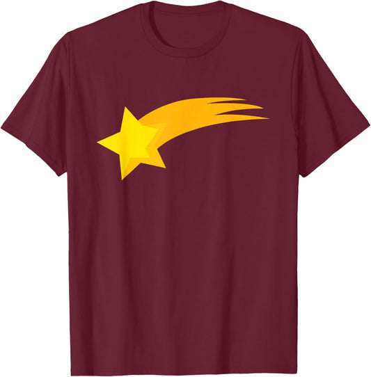 Shooting Star T-Shirt - T-Shirt | Maroon