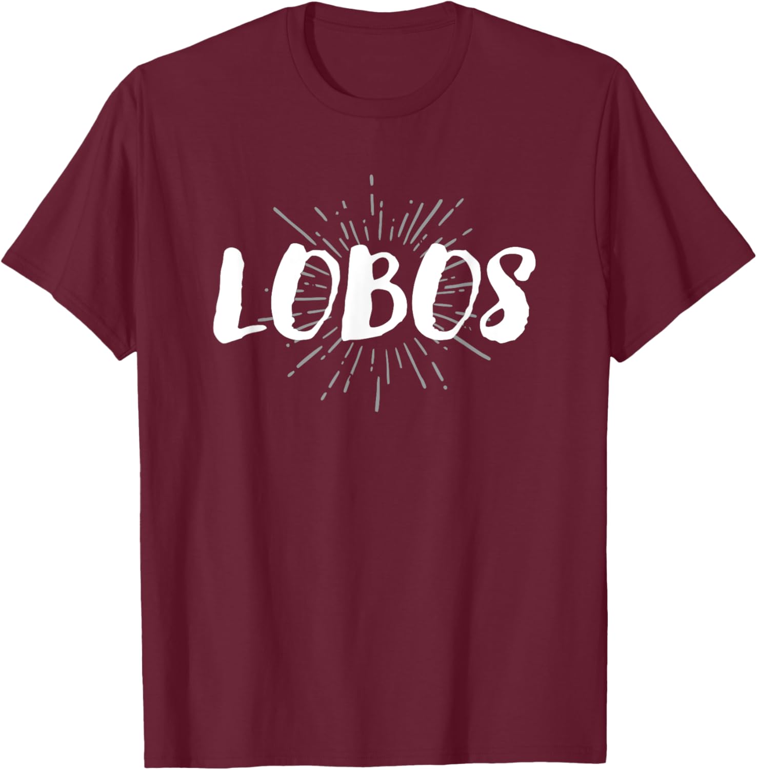 Lobos Little Elm Pride HS T-Shirt - T-Shirt | Maroon