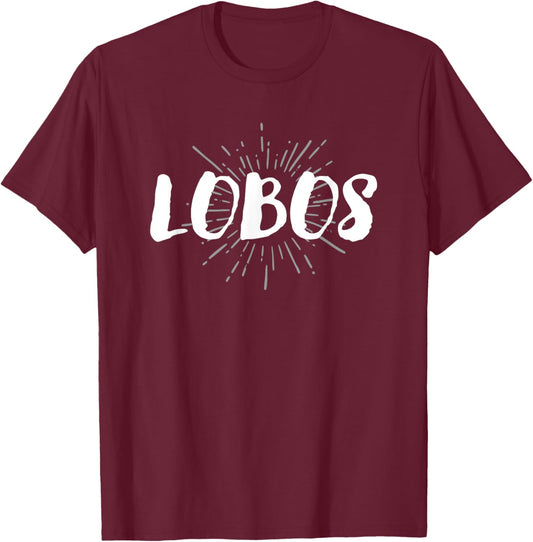 Lobos Little Elm Pride HS T-Shirt - T-Shirt | Maroon