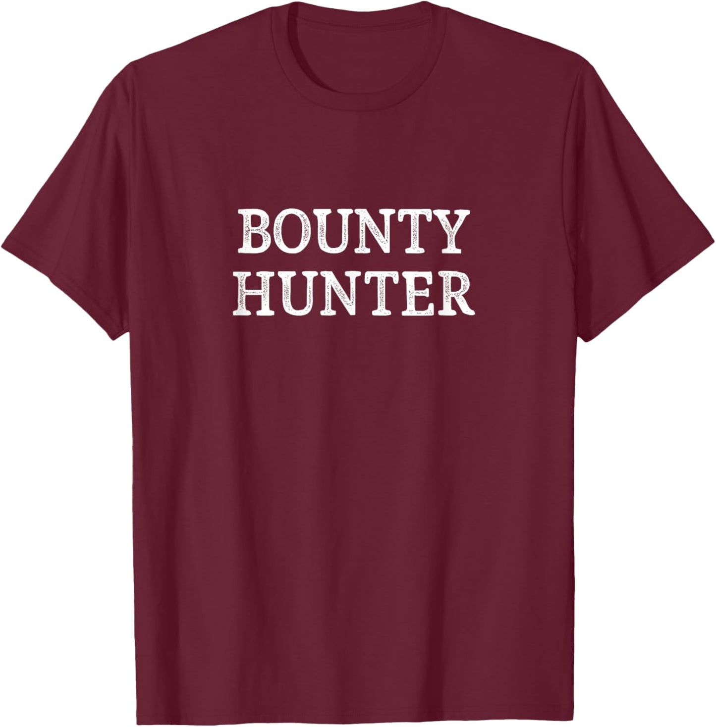 Bounty Hunter - Vintage Style T-Shirt - T-Shirt | Maroon