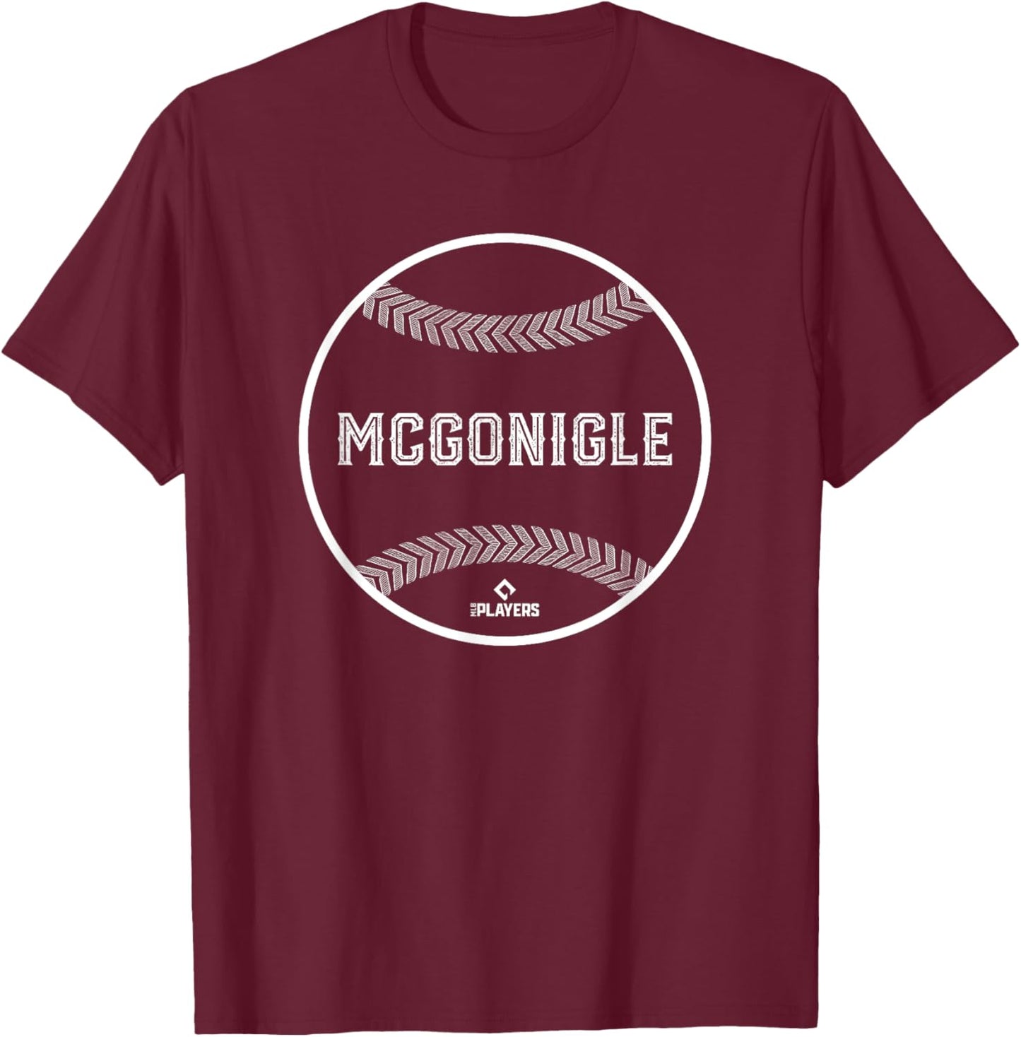 Baseball Line Gameday Kevin McGonigle Prospect Baseball Fan T-Shirt - T-Shirt | Maroon