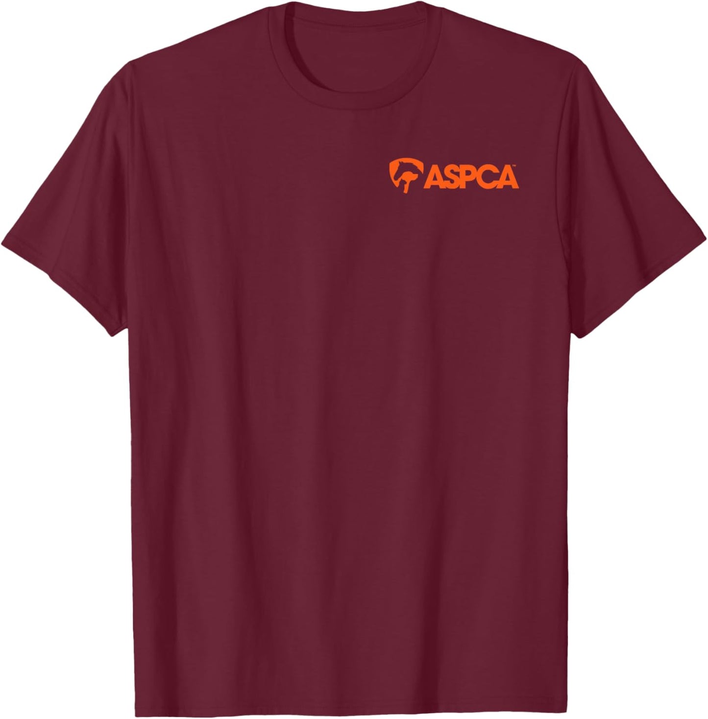 ASPCA Small Logo T-Shirt - T-Shirt | Maroon