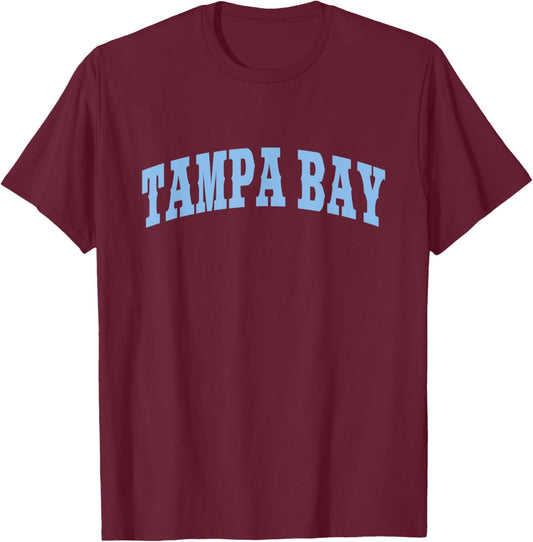 TAMPA BAY - Throwback Design - Classic T-Shirt - T-Shirt | Maroon