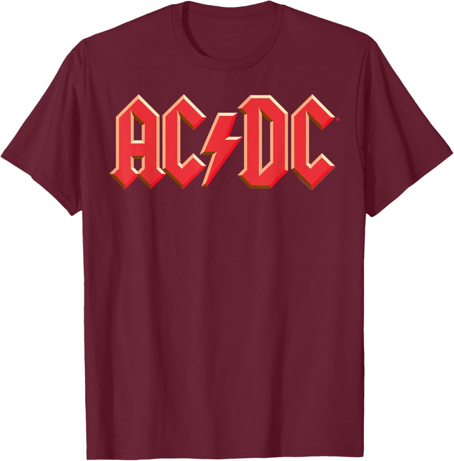 AC/DC - Shook Me T-Shirt - T-Shirt | Maroon