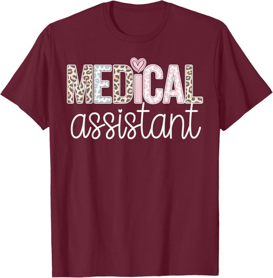 Certified Medical Assistant T-Shirt - T-Shirt | Maroon