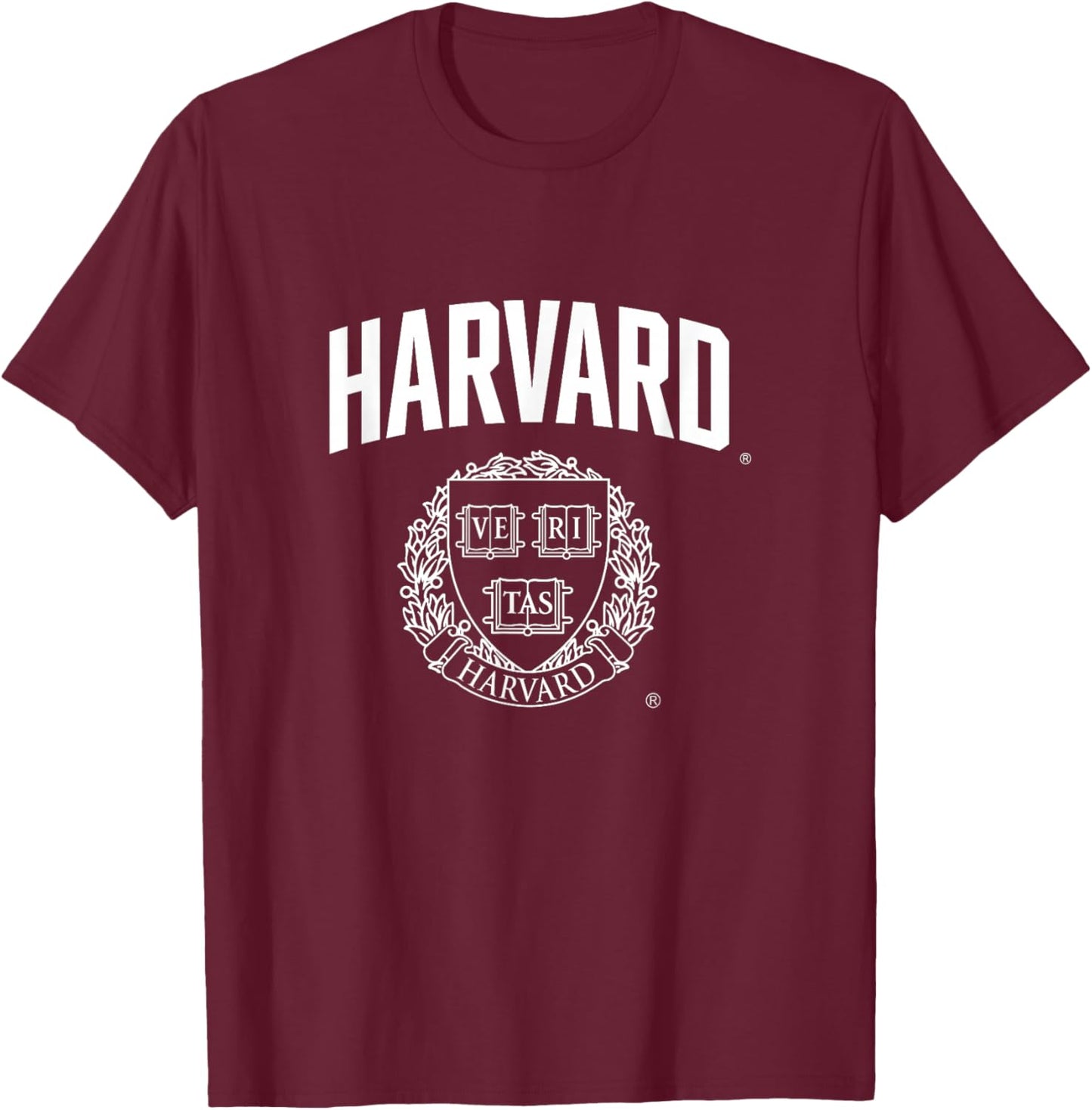 Harvard University Crimson | Official NCAA Merch | HVU002 T-Shirt - T-Shirt | Maroon