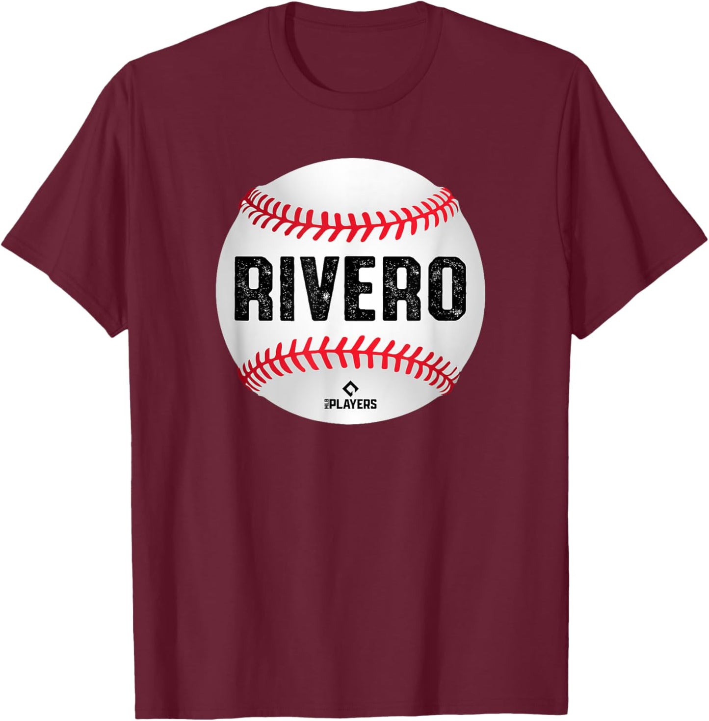 Baseball Yoander Rivero Prospect Baseball Fan Gear T-Shirt - T-Shirt | Maroon