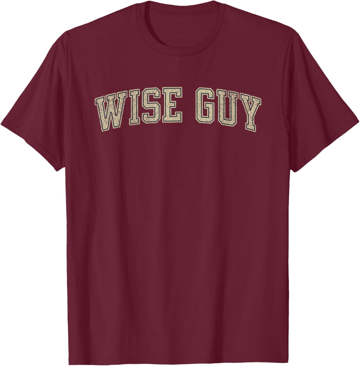 Mr Know it All WISE GUY Funny Gear T-Shirt - T-Shirt | Maroon