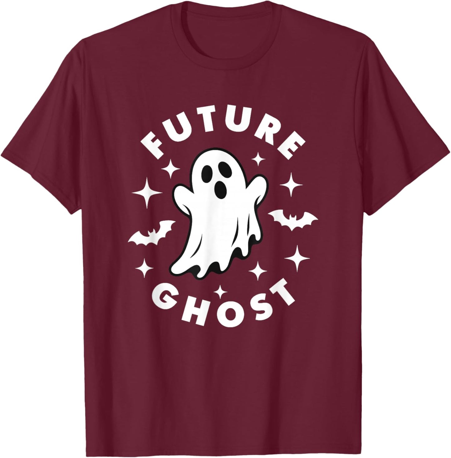 Future Ghost T-Shirt - T-Shirt | Maroon