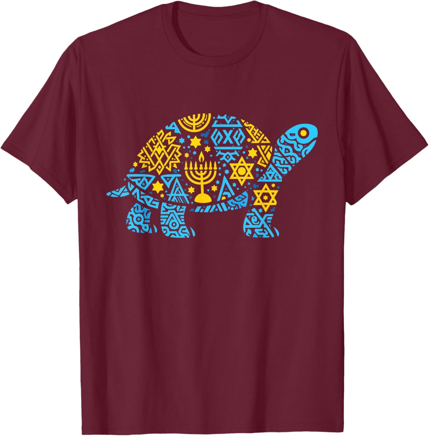 Adults, -Kids, Black, Small, Short Sleeve, Modern Classic, Cartoon, Birthday, Novelty T-Shirt - T-Shirt | Maroon