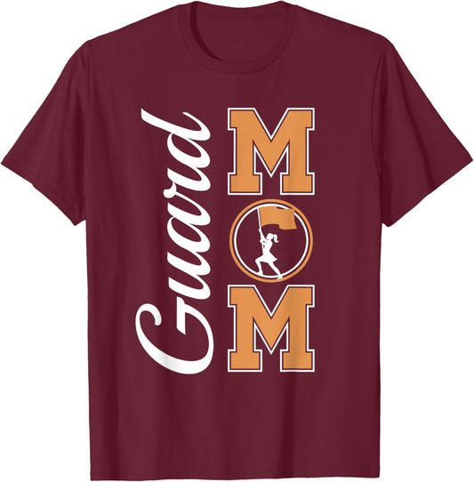 Color Guard Mom T-Shirt - T-Shirt | Maroon