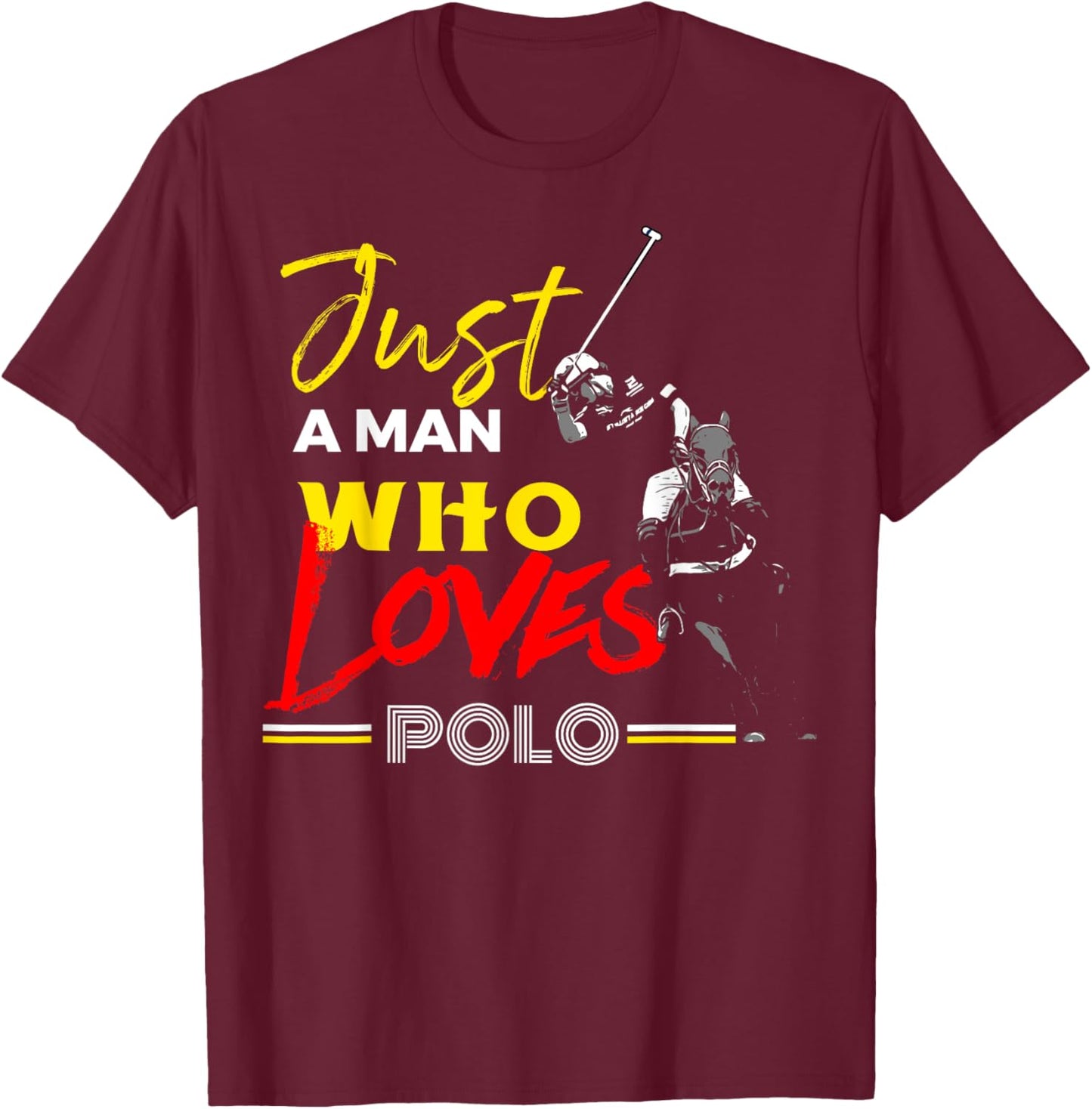 Sports Polo T-Shirt - T-Shirt | Maroon
