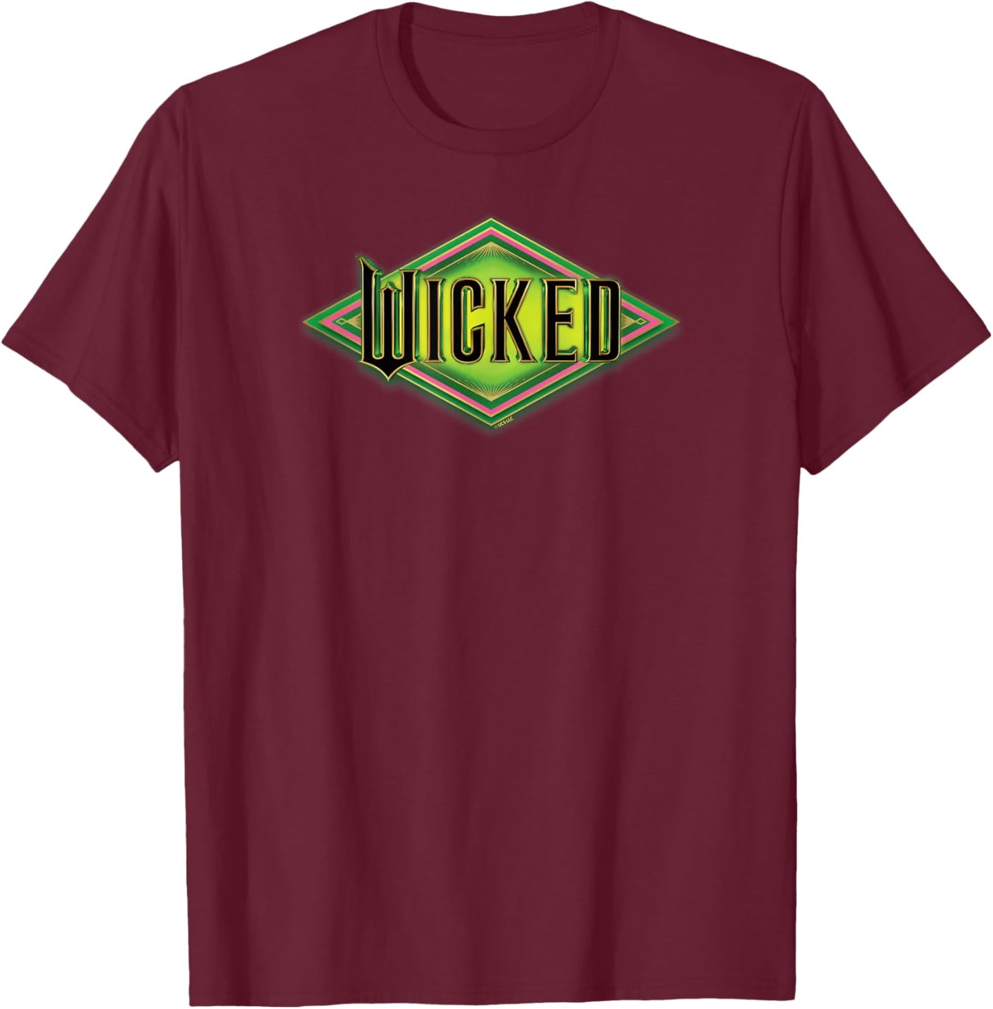 Wicked Diamond Logo T-Shirt - T-Shirt | Maroon