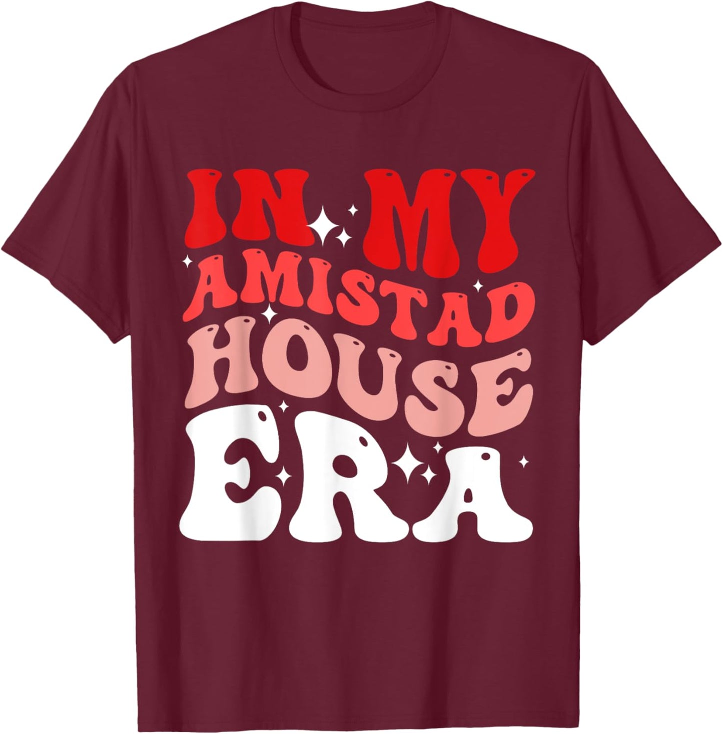 AMISTAD House of Friendship Era RCA Friendship School Sit T-Shirt - T-Shirt | Maroon