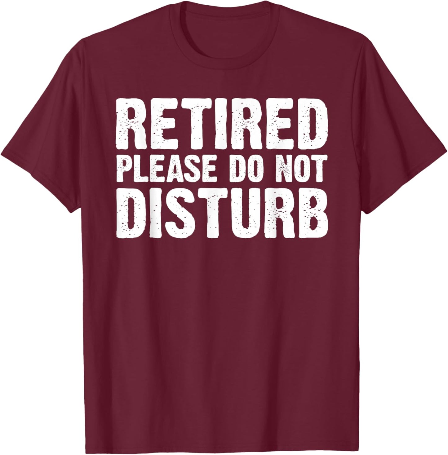 Unique Retirement Art Women Retired Worked Retiring T-Shirt - T-Shirt | Maroon