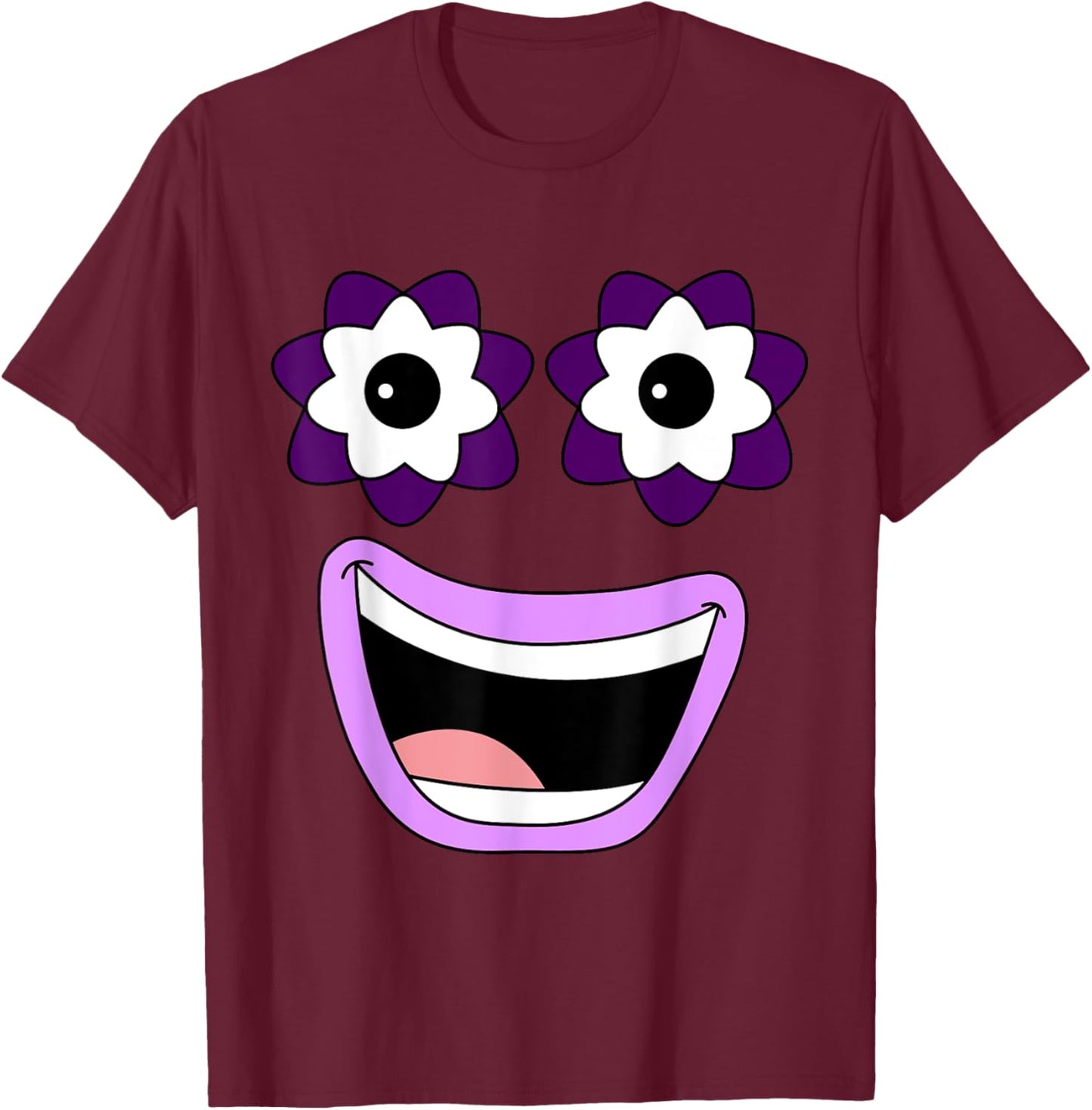 Number Halloween Costume Group Matching T-Shirt - T-Shirt | Maroon