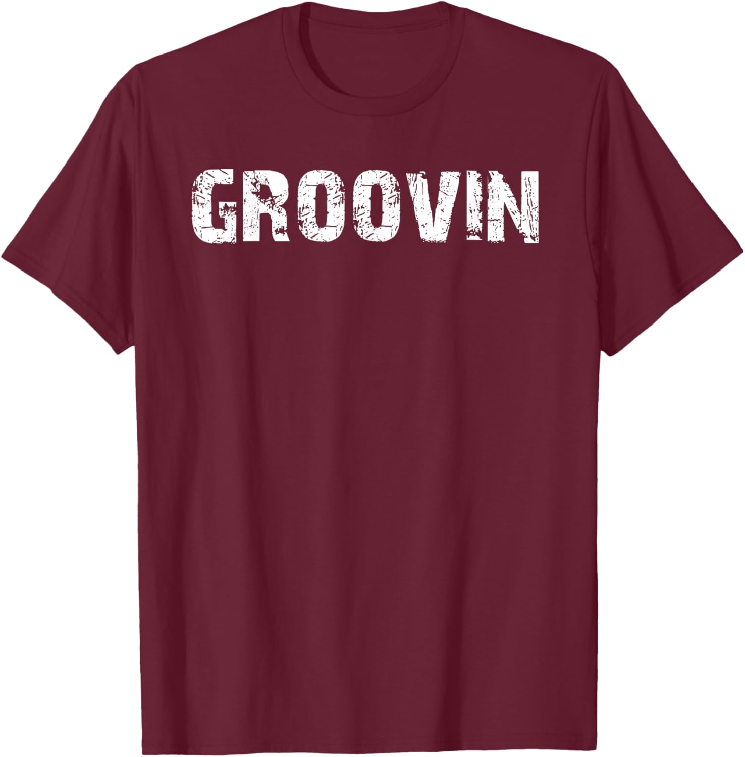 Groovin T-Shirt - T-Shirt | Maroon