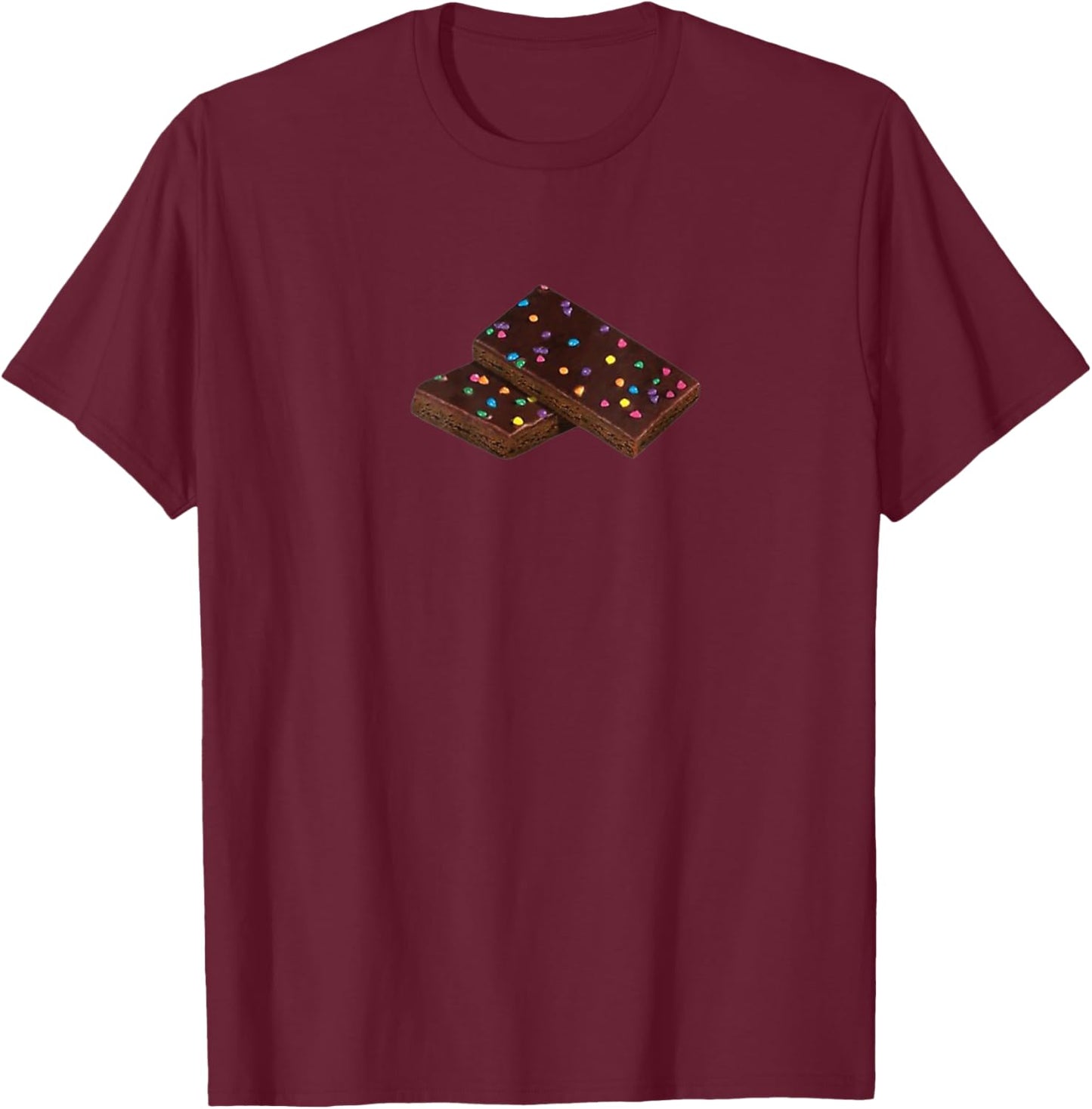 Funny Nostalgic Cosmic Brownies T-Shirt - T-Shirt | Maroon