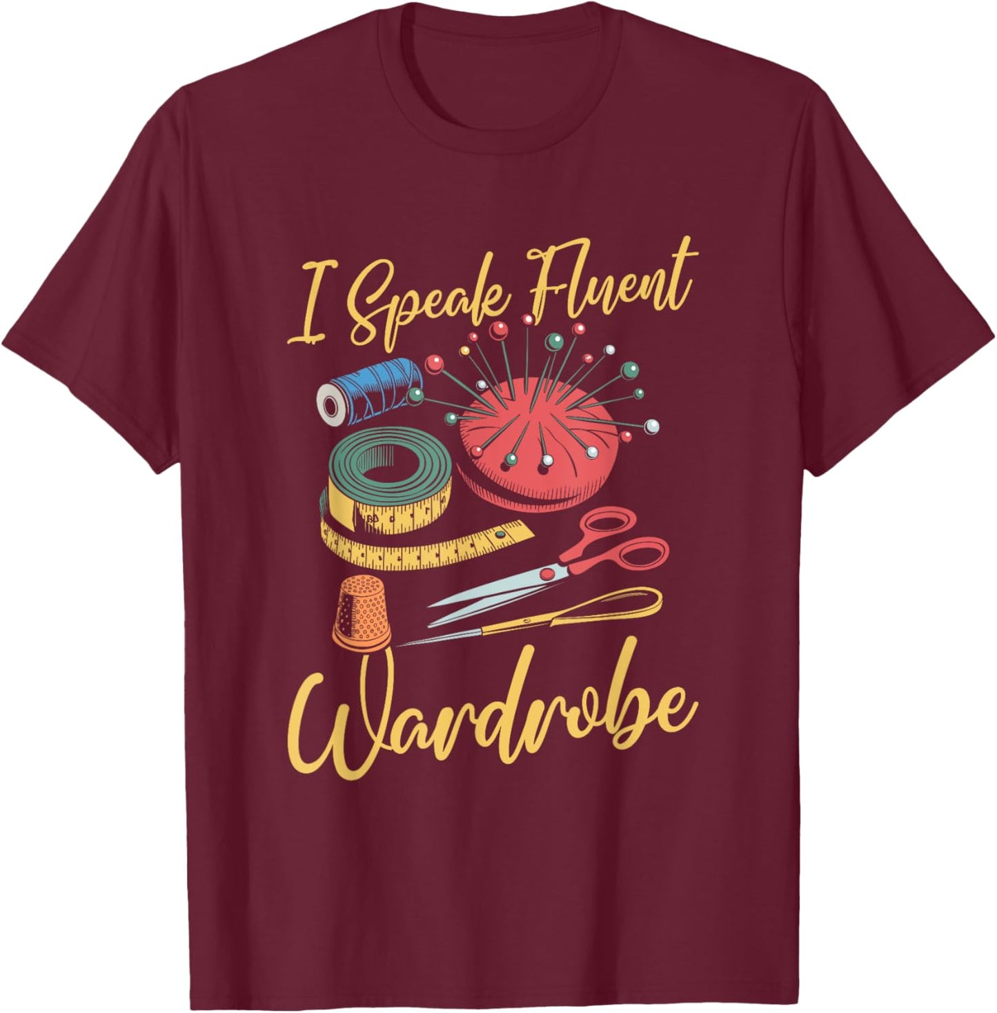 Theatrical Costumes Fashion Stylist Design Costume Designer T-Shirt - T-Shirt | Maroon