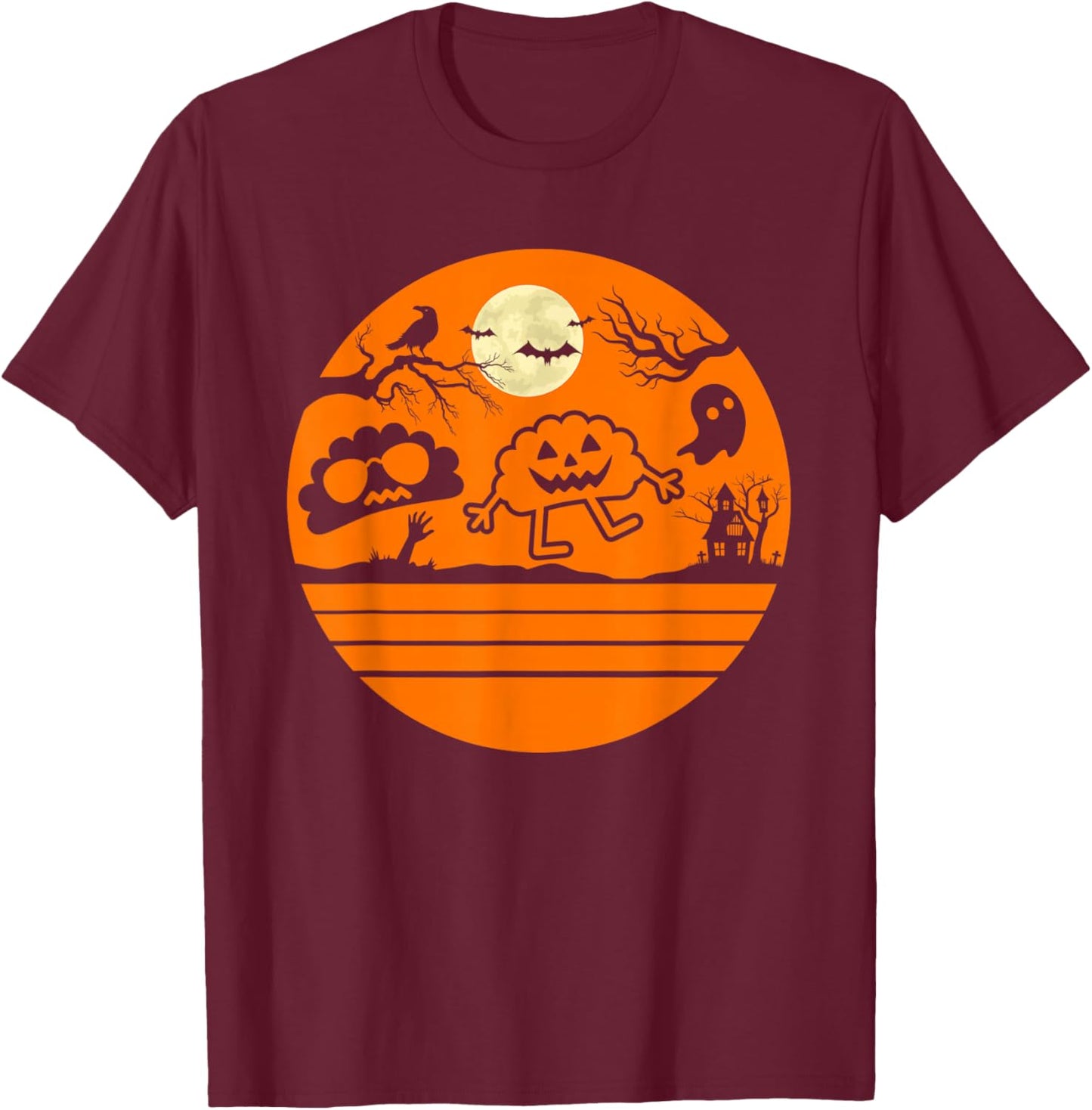 Polish Pierogi Shirt Halloween Funny Polish Food T-Shirt - T-Shirt | Maroon
