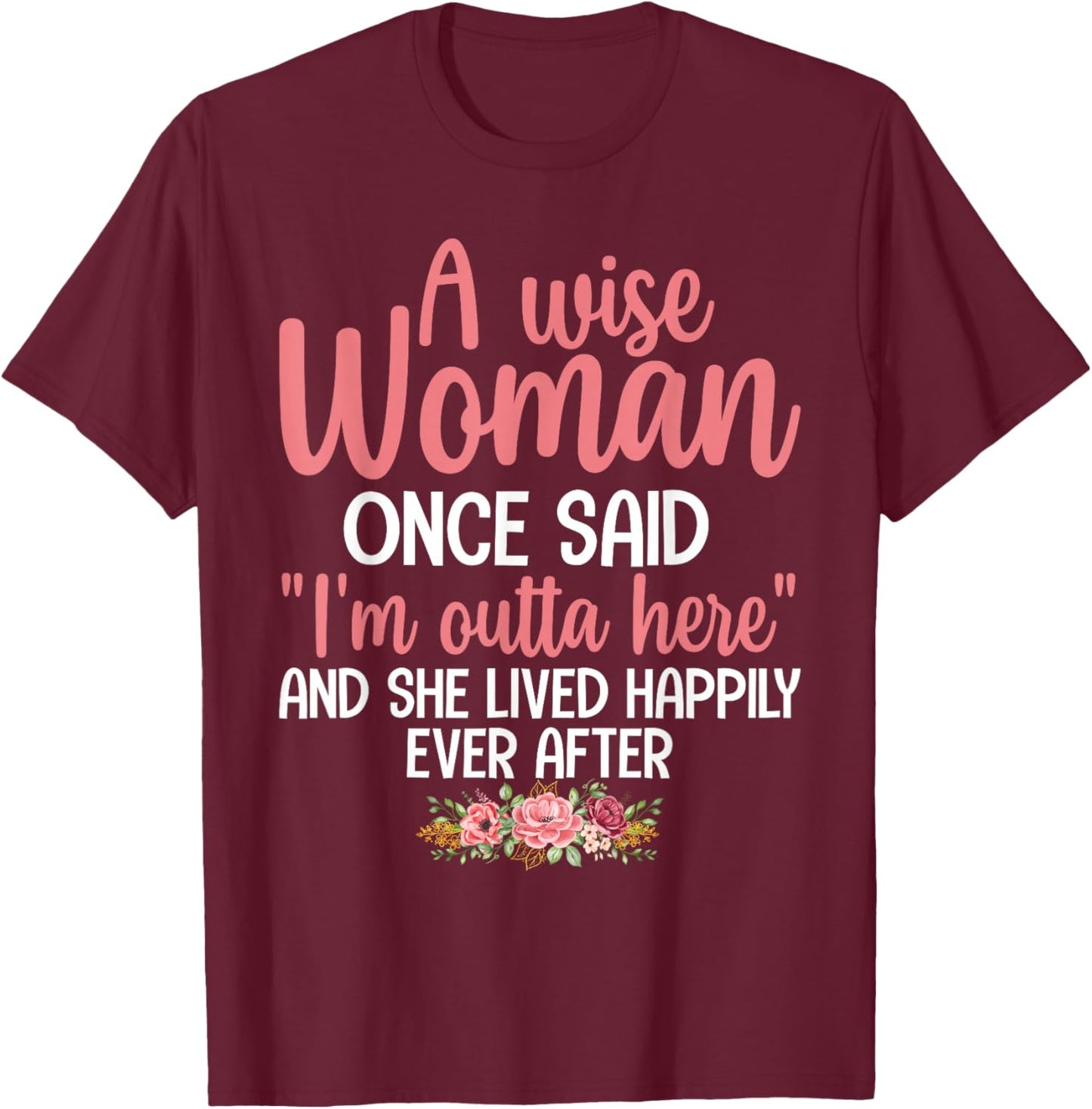 UniqueRetirement Design For Retired Women Grandma Mom Retire T-Shirt - T-Shirt | Maroon