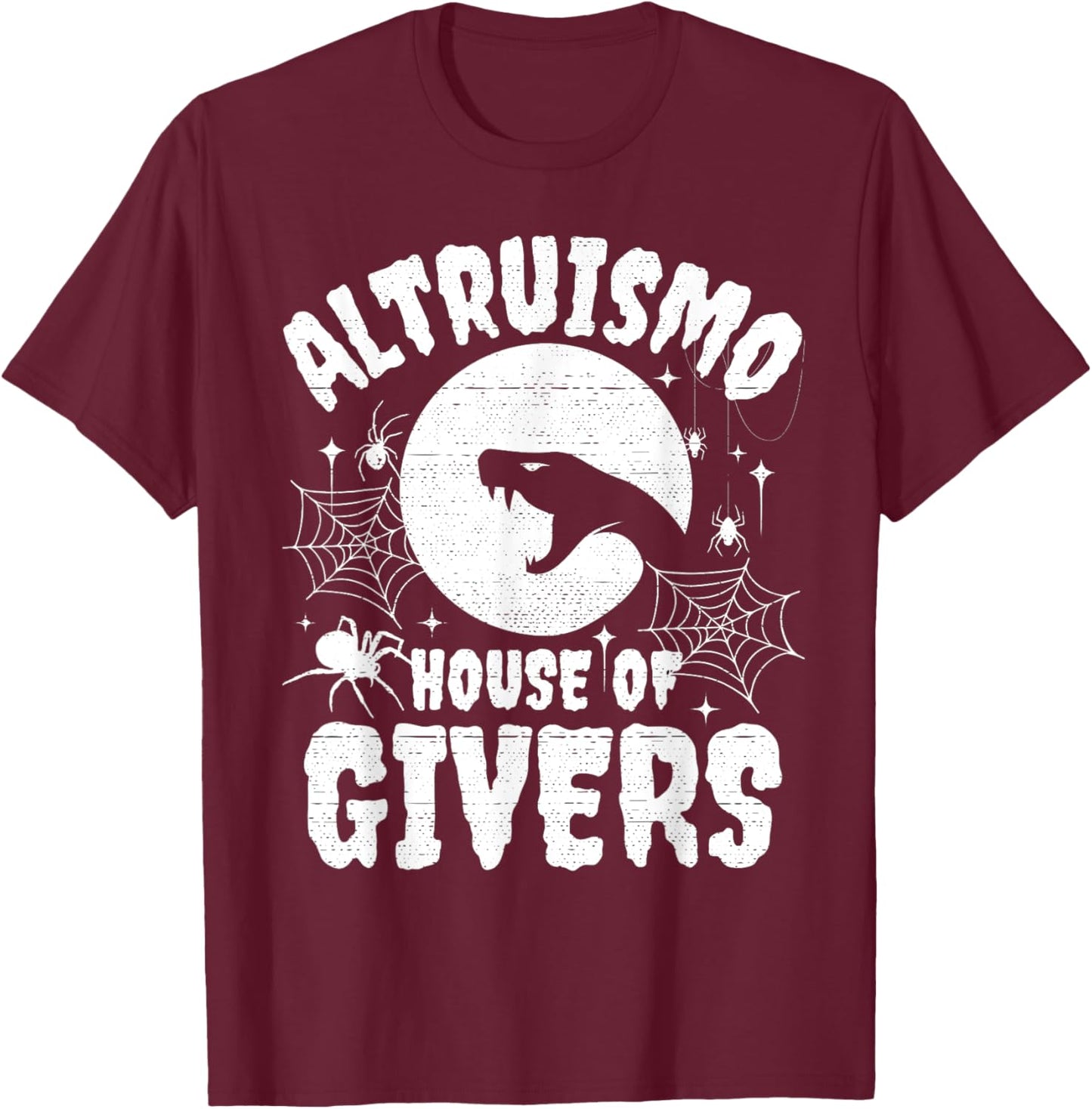Halloween Costume Altruismo House of Givers T-Shirt - T-Shirt | Maroon