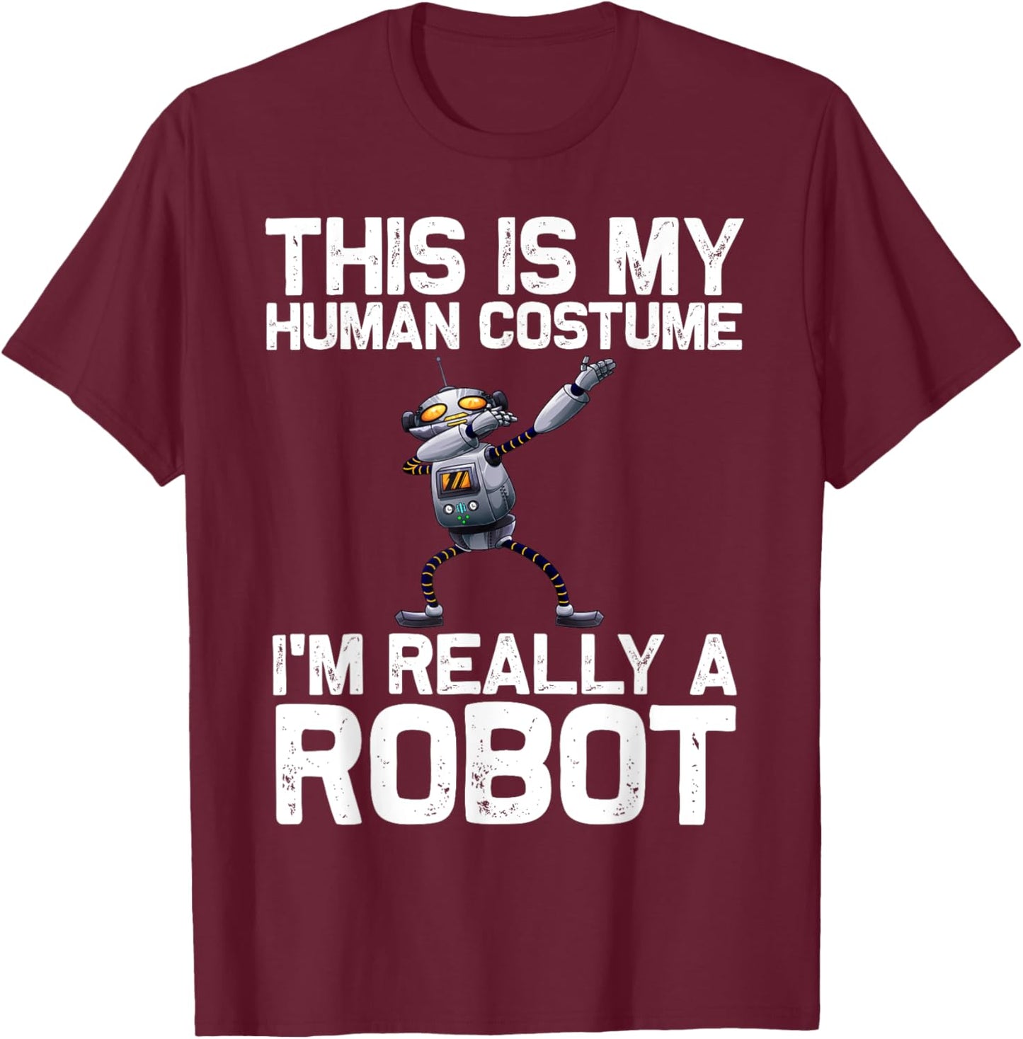 Robot Art Women Kids Robotics Engineer Robot Lover T-Shirt - T-Shirt | Maroon