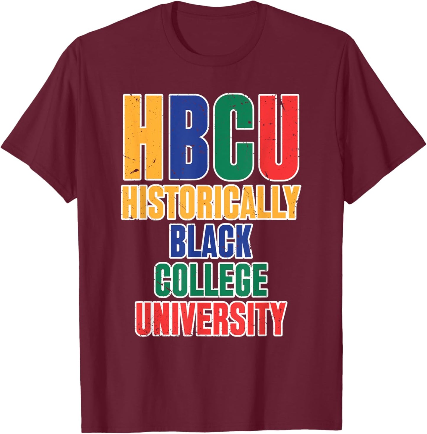 Historical Black College University T-Shirt - T-Shirt | Maroon