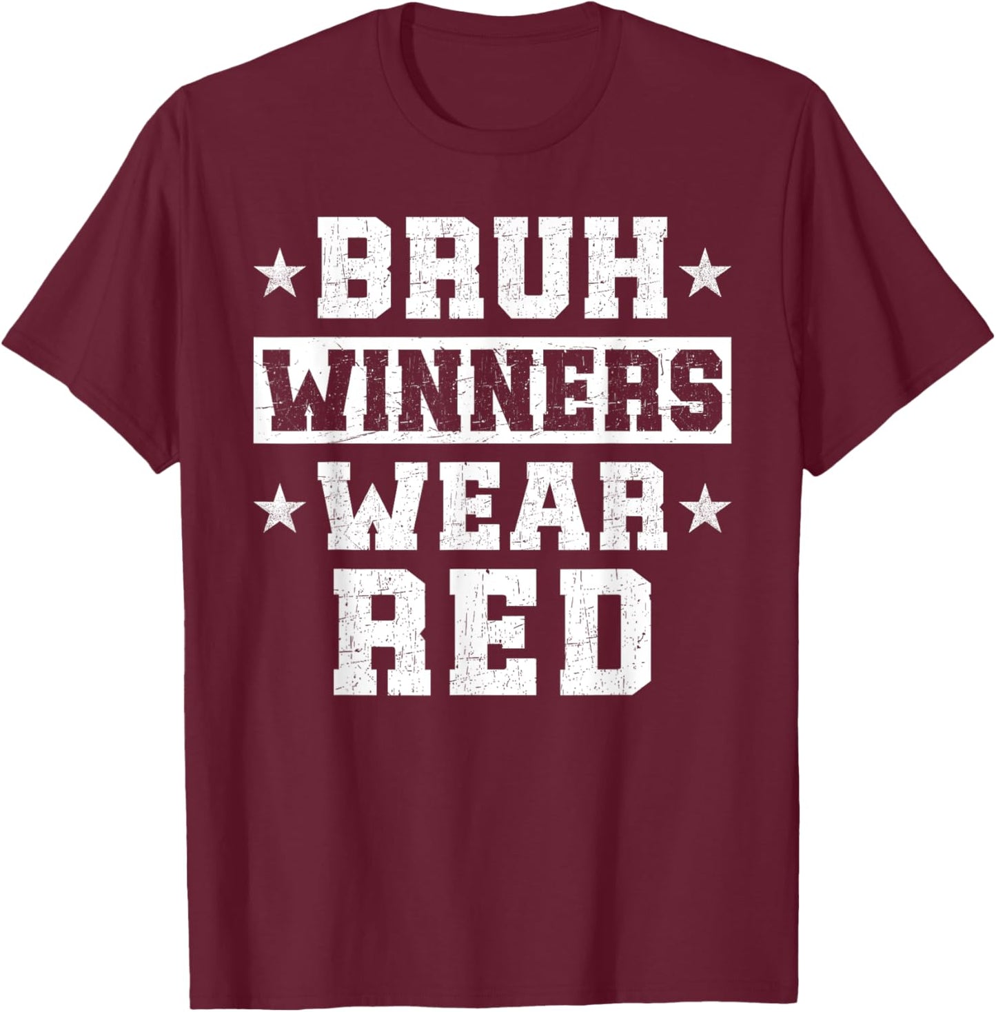 Spirit Week Winners Wear Red Camp Team Game Color Sports T-Shirt - T-Shirt | Maroon