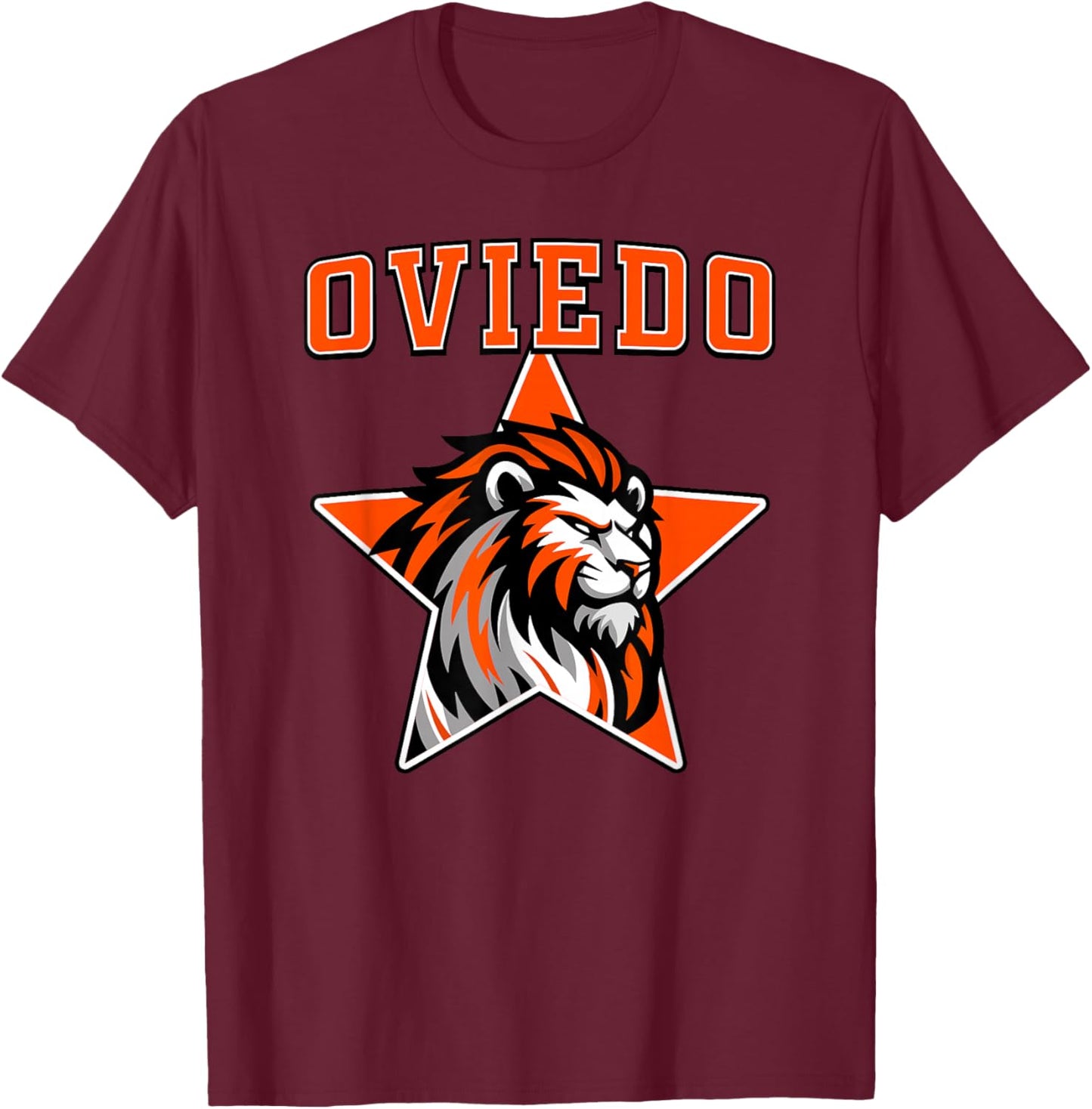 Oviedo High School Team Spirit T-Shirt - T-Shirt | Maroon