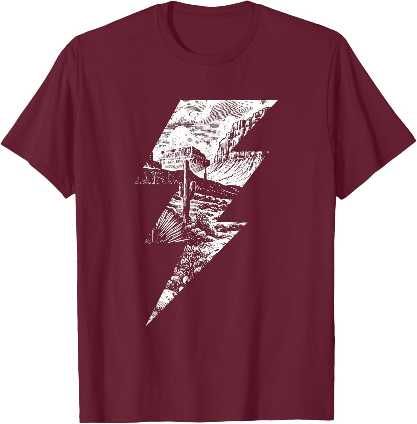 Western Cowgirl Boho Desert Punchy Grunge Rodeo Country T-Shirt - T-Shirt | Maroon
