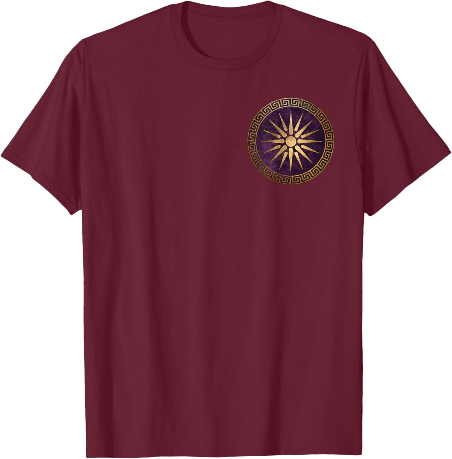 Alexander the Great: World Tour to Macedonia T-Shirt - T-Shirt | Maroon
