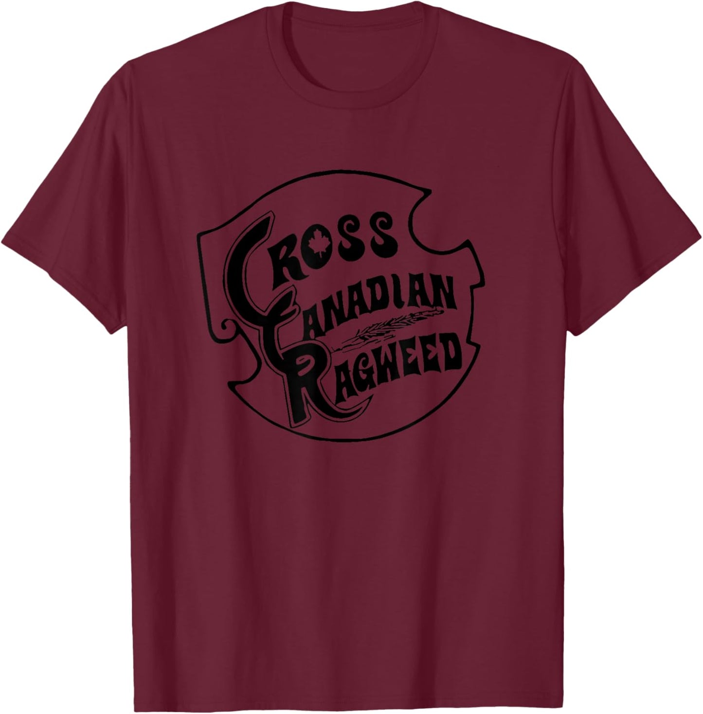 I Miss Ragweed | Cross Canadian Ragweed T-Shirt - T-Shirt | Maroon