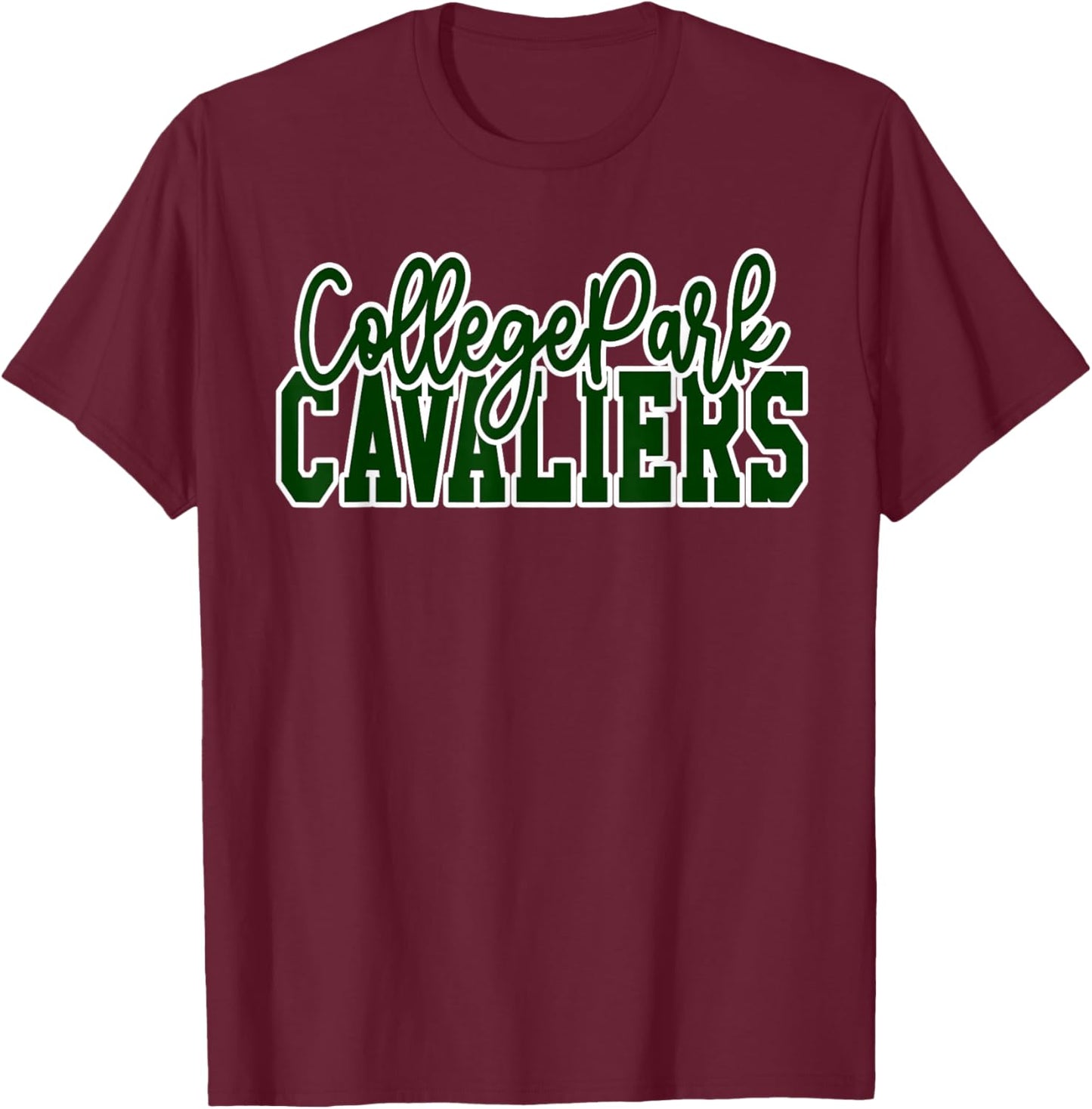 College Park High School Cavilers T-Shirt - T-Shirt | Maroon