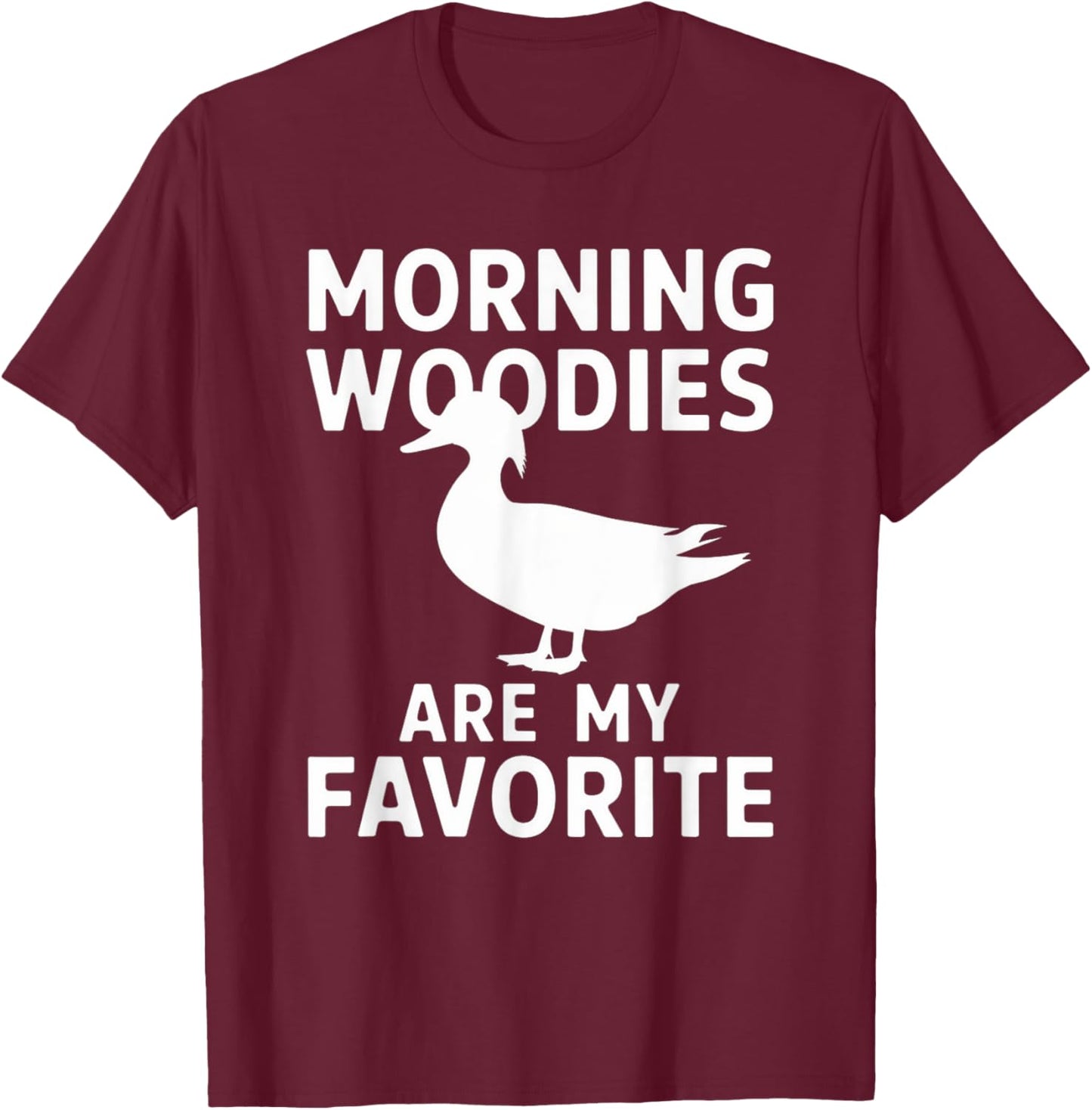 Funny Hunting Shirts Duck Hunting Shirt Funny Gifts T-Shirt - T-Shirt | Maroon