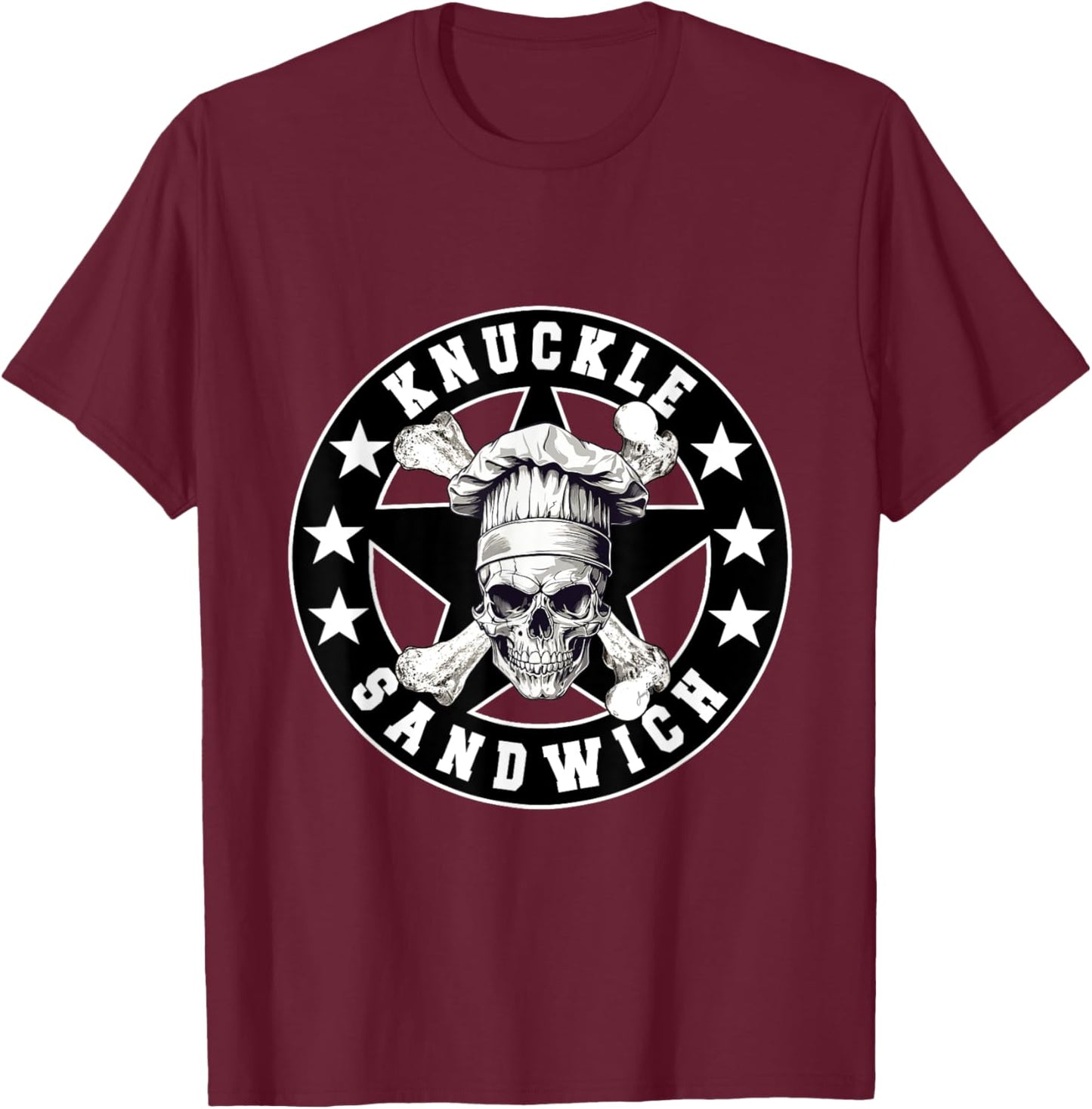 Knuckle Sandwich All Star B 2 T-Shirt - T-Shirt | Maroon