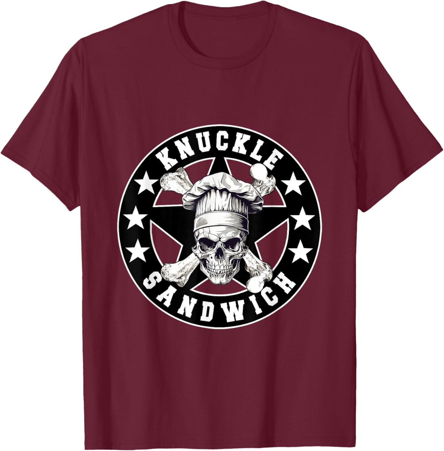 Knuckle Sandwich All Star B 2 T-Shirt - T-Shirt | Maroon
