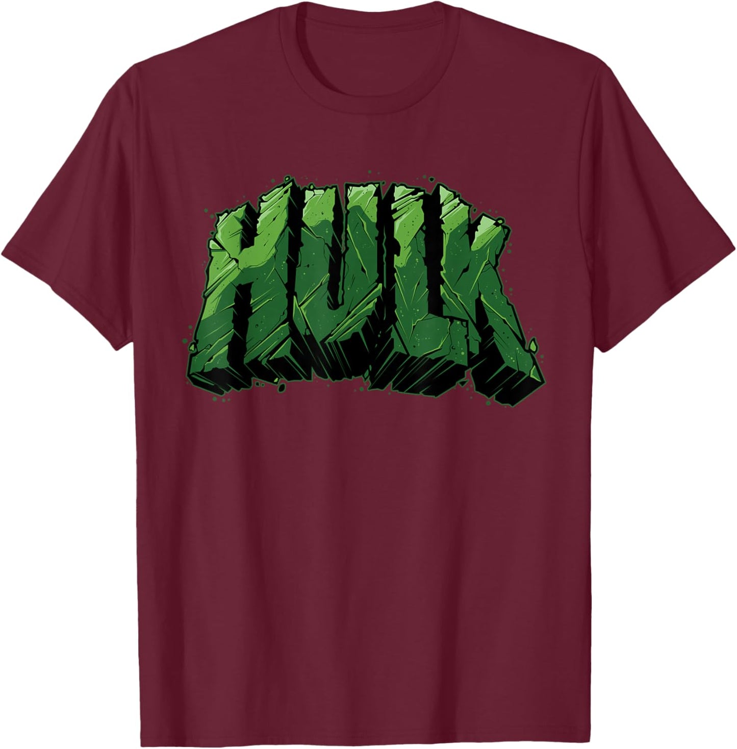 Marvel The Incredible Hulk Rubble Smash T-Shirt - T-Shirt | Maroon