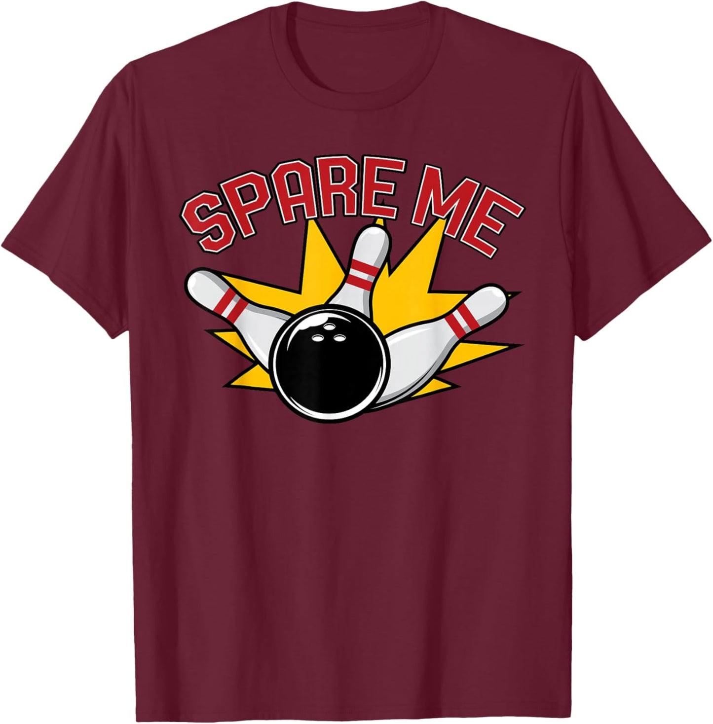 Cool Bowling Novelty Women Bowling Team Gag Bowler T-Shirt - T-Shirt | Maroon