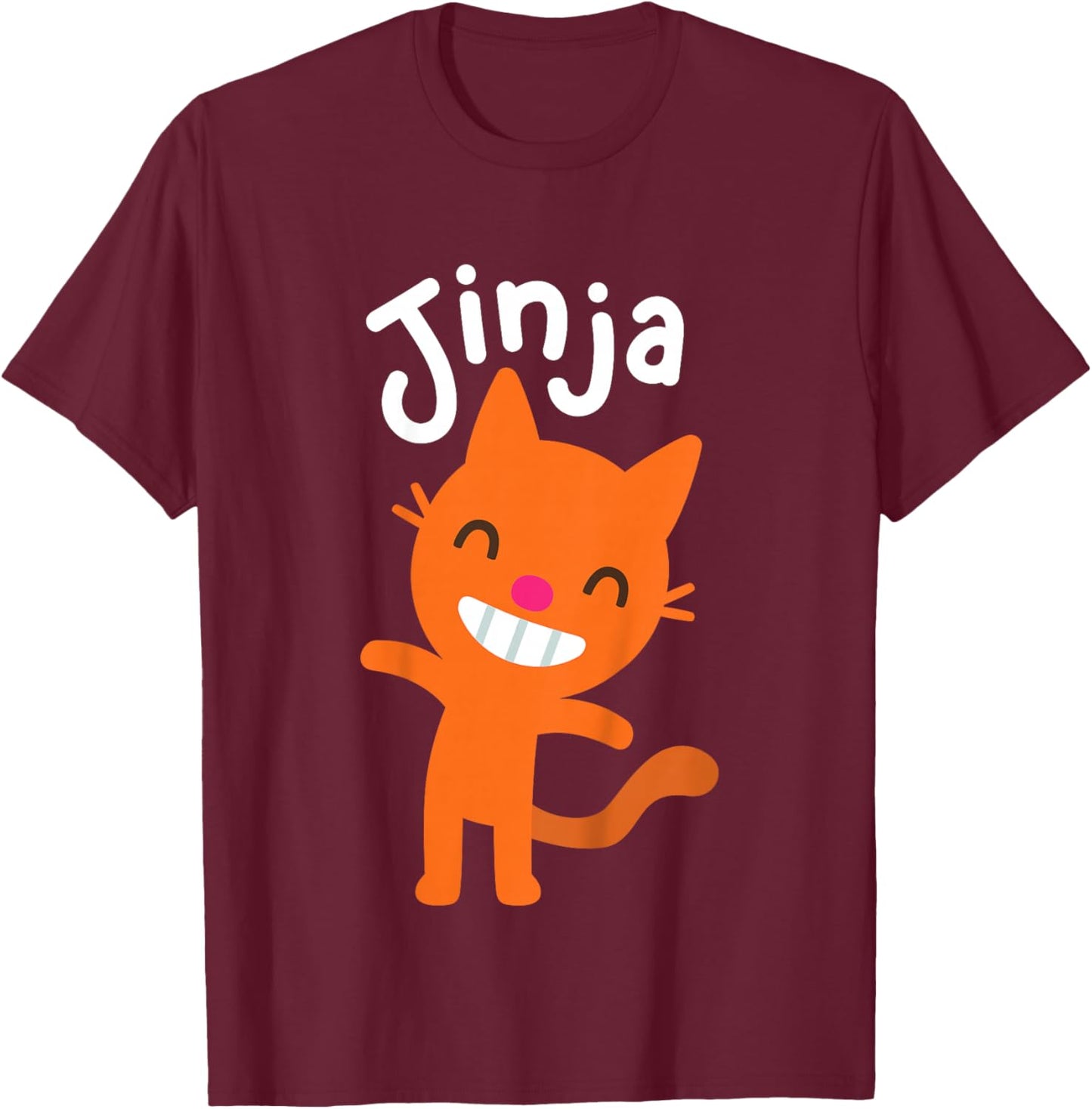 Jinja T-Shirt - T-Shirt | Maroon