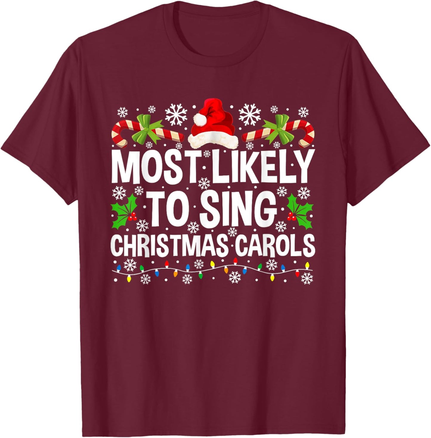 Family Matching T-Shirt - T-Shirt | Maroon