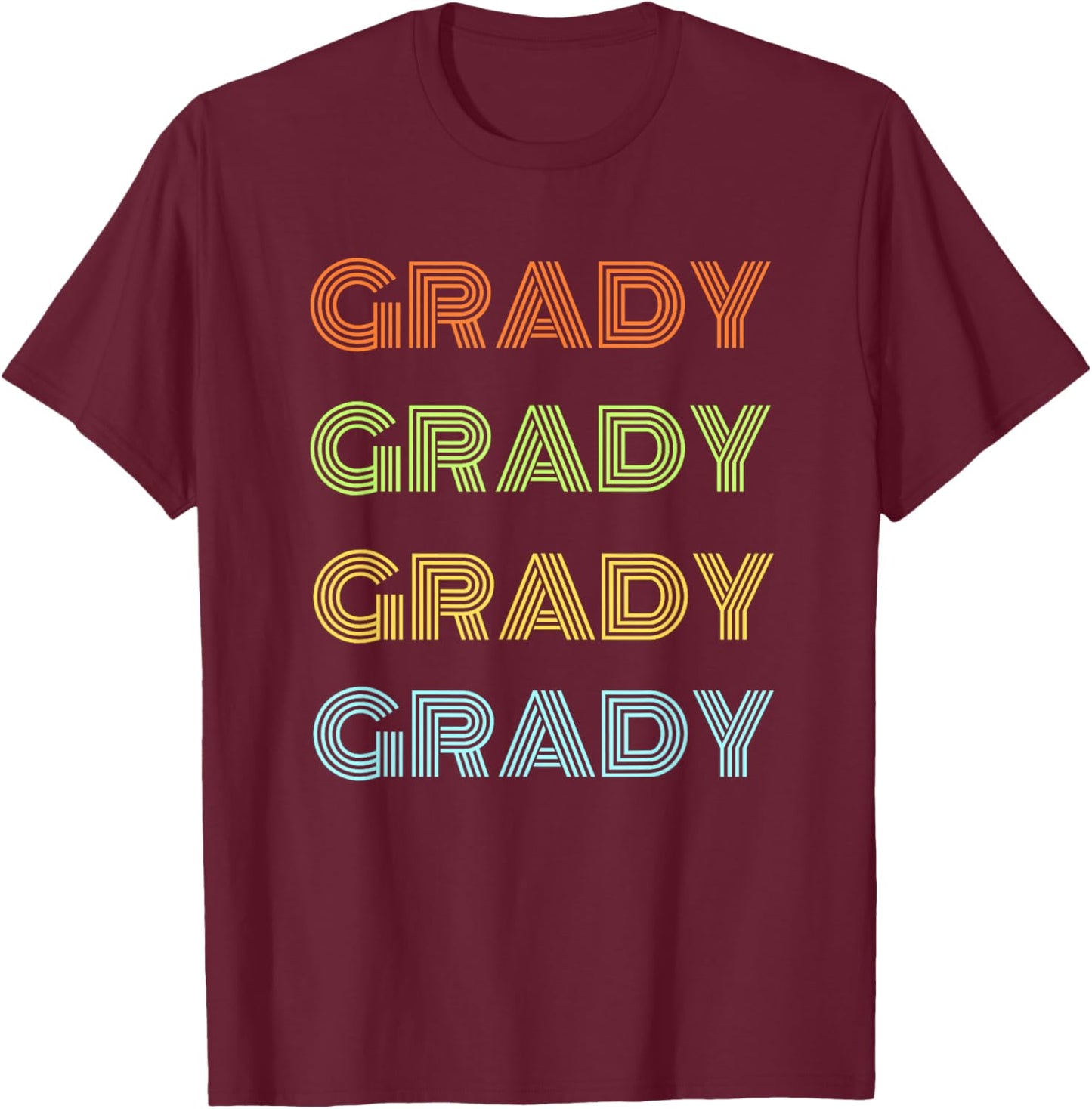 best Grady ever T-Shirt - T-Shirt | Maroon