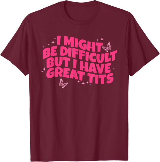 Joke T-Shirt - T-Shirt | Maroon