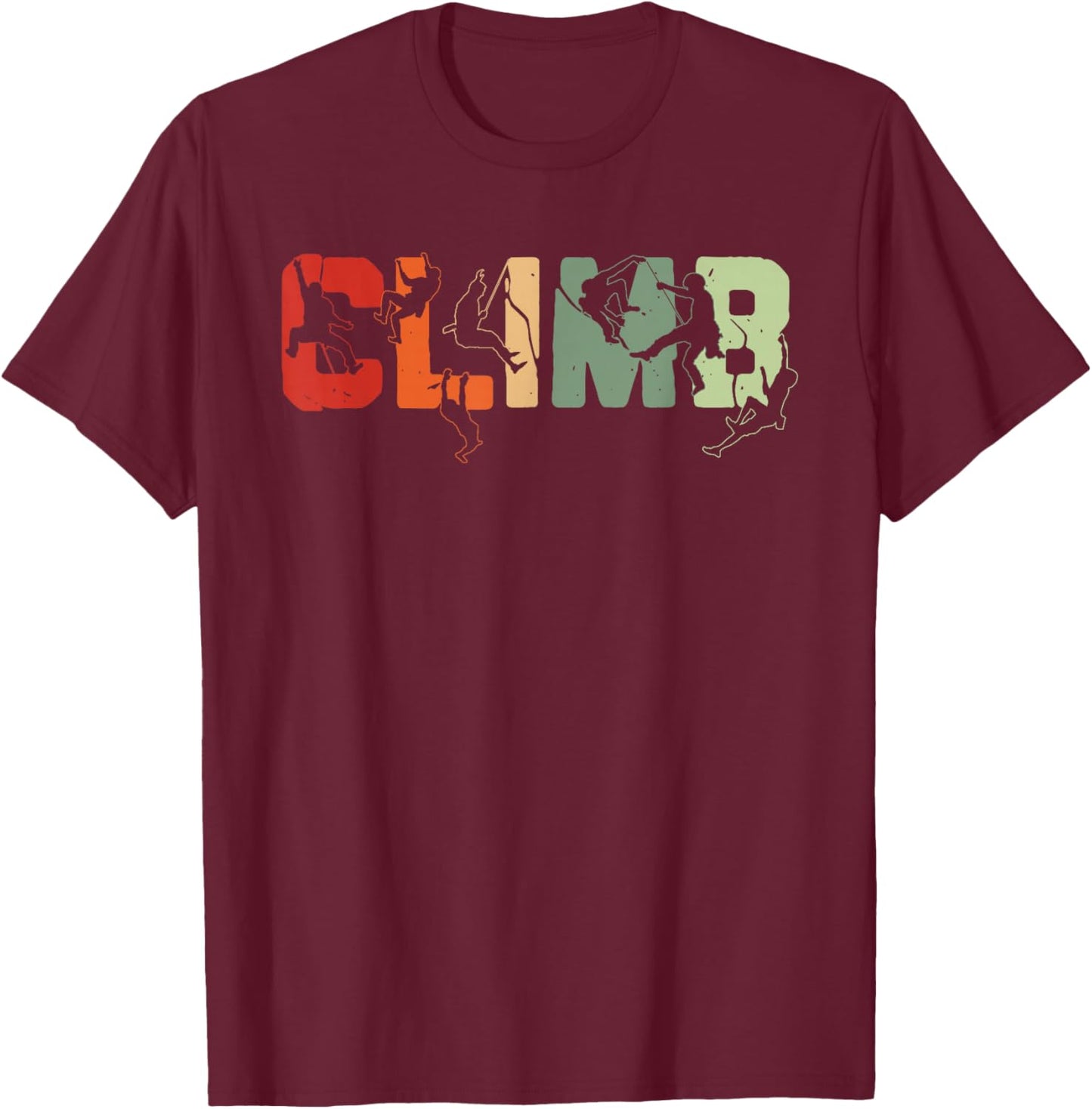 Rock Climbing Funny Bouldering Enthusiasts Women T-Shirt - T-Shirt | Maroon
